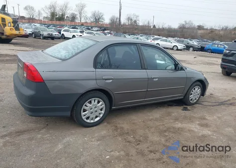 2005 Honda Civic Lx z USA, uszkodzony, nr VIN 2HGES165X5H625566